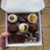 Image of a try me box with 6 brownies and 2 proaties